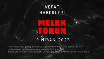 Köyceğiz Yeşilköy Mahallesi’nden Melek Torun Vefat Etmiştir.
