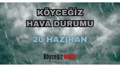 Köyceğiz İçin Flaş Hava Durumu Uyarısı: Metrekareye 75 KG Yağış Geliyor