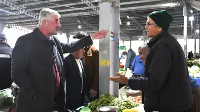 Köyceğiz Belediye Başkanı Ali Erdoğan Pazar Yerinde: Esnafın Sorunları Masaya Yatırıldı