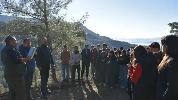 Köyceğiz MYO Öğrencileri Uygulamalı Eğitimde: Ormancılık Dersleri Sahada İşlendi
